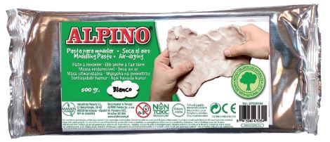 DP000104 01 pasta para modelar de 500 grs. blanca