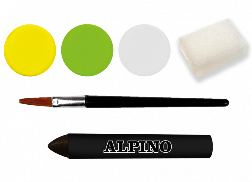 Alpino Aqua Make Up Charakterizačná sada - Dinosaur