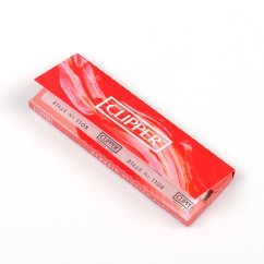 CLIPPER® papírky RED Regular size