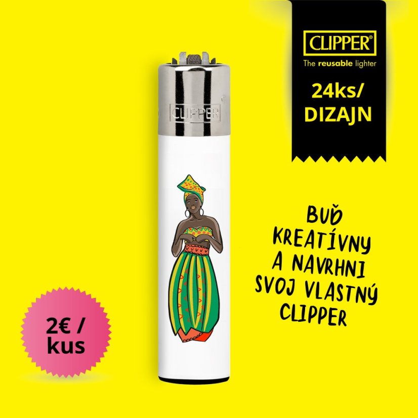 24ks CLIPPER® Vlastná Potlač