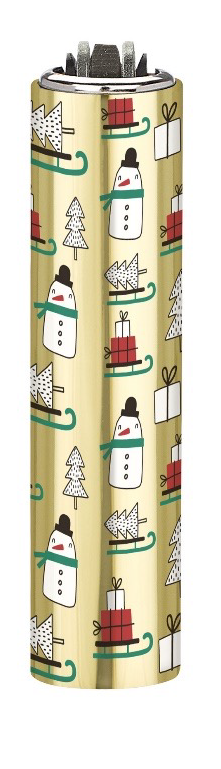 1ks CLIPPER® Metal Cover Snowman 2 5