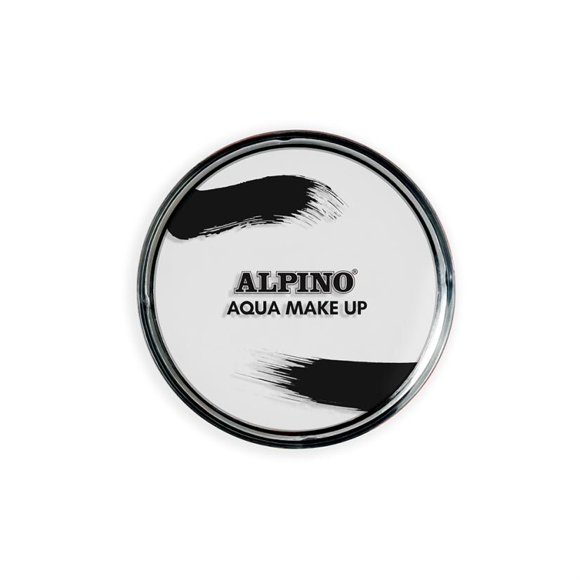 Alpino Make Up - AQUA Compact - biela 14g.