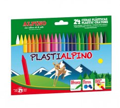 PA000024 01 Estuche 24 ceras PlastiAlpino