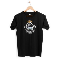 UNISEX Tričko Forest Life - Road Trip CLIPPER® black