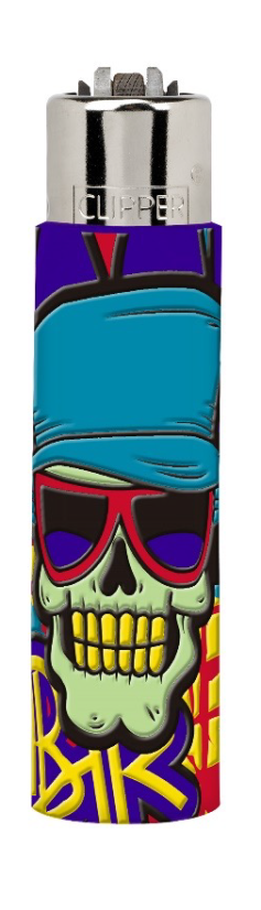 1ks CLIPPER® Pop Cover Graffiti Skulls 5