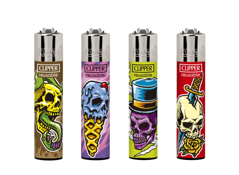 4ks CLIPPER® Living Skulls 2B