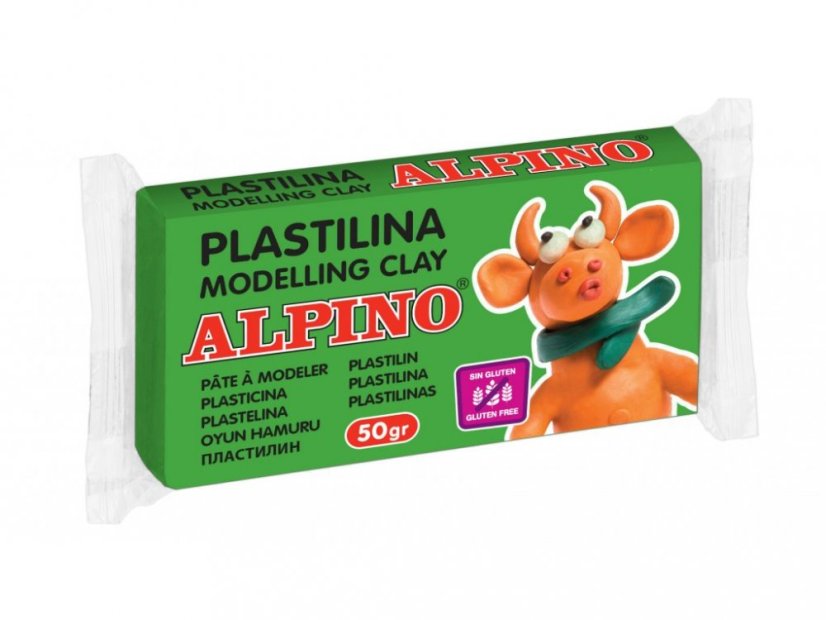 Modelovací hmota 1ks/50gr. zelená