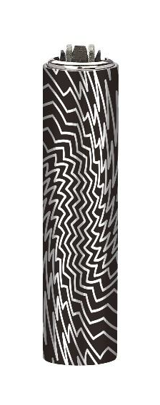 CLIPPER® zapalovač 1 ks –  Psychodellic Pattern 2 | plnitelné FCP22RH Metal Cover