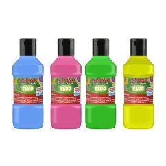 4x250 ml fluo tempera