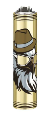 CLIPPER® zapaľovač 1 ks – Cool Animals 1 | plniteľné FCP22RH Metal Cover