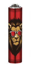 CLIPPER® zapaľovač 1 ks – Cool Animals 2 | plniteľné FCP22RH Metal Cover