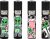 CLIPPER® zapaľovače 4 ks – Space 3 | plniteľné CP11 veľké