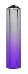 CLIPPER® zapalovač 1 ks –  Purple Gradient lesklý | plnitelné FCP22RH Metal Cover