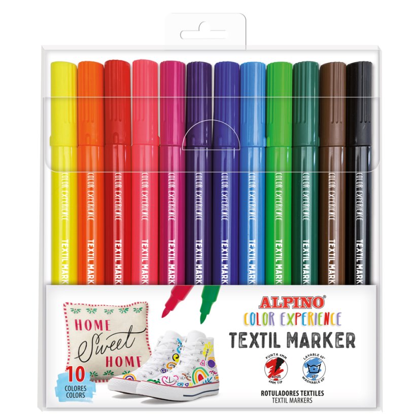 Alpino Balenie 10ks fixiek na textil Color Experience