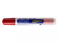 Clipper Popisovač na tabuli bez zápachu 1ks červená