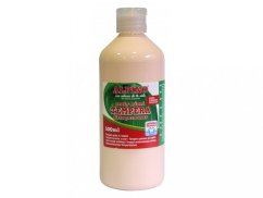 Fľaša temperové farby do školy 500 ml. telová