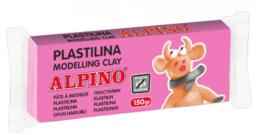 DP00007601 01 1 pastilla plastilina 150 grs. rosa