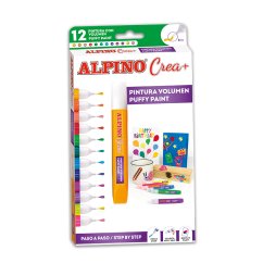 Alpino Crea 3D pěnové barvy 12ks