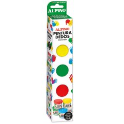 Alpino Sada prstových farieb 5 x 40 ml