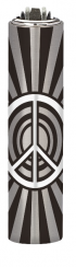 1ks CLIPPER® Metal Cover Peace Symbols 2