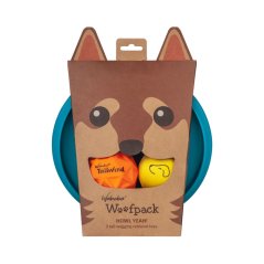 Waboba Woofpack | Sada Hraček pro Psy 3 ks | Aportovací Hračky