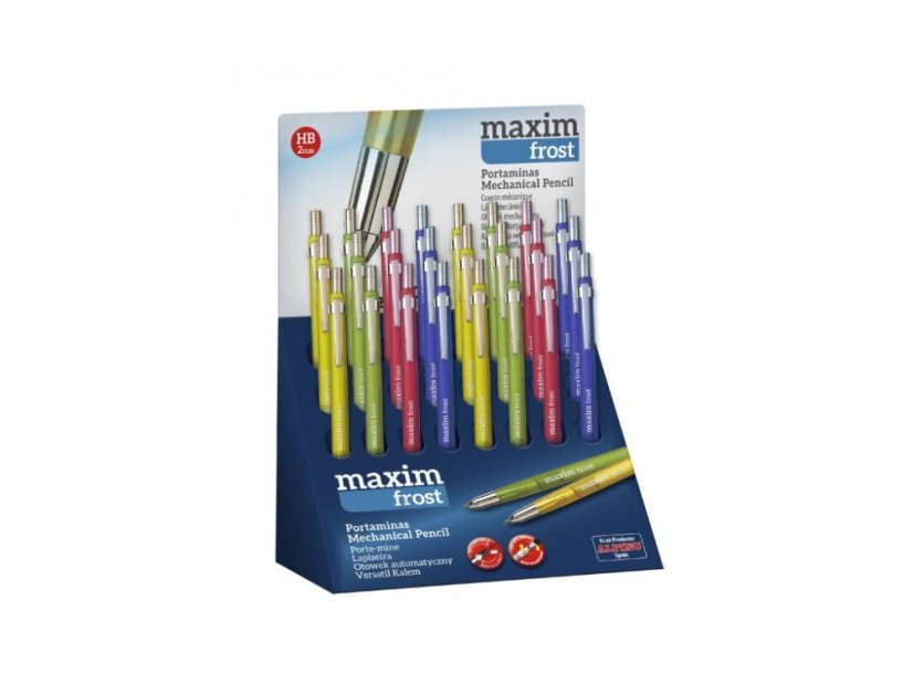 Stojan s 24 mechanickými ceruzkami Alpino Frost 2 mm Stojan s 24 mechanickými ceruzkami Alpino Frost 2 mm