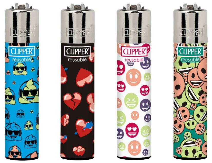 4ks CLIPPER® Emoji Pattern 3