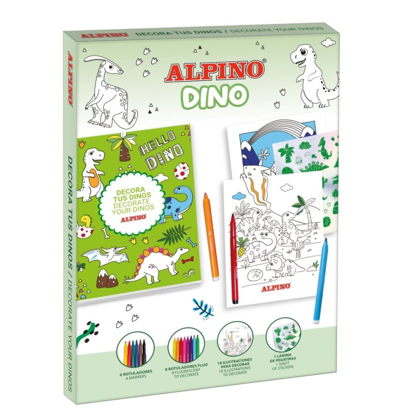 Alpino kreatívny set DINO