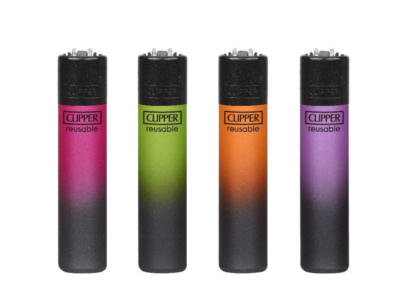 CLIPPER® zapalovače 4 ks – Metallic Gradient 10 | plnitelné CP11 velké CLIPPER® zapalovače 4 ks – Metallic Gradient 10 | plnitelné CP11 velké
