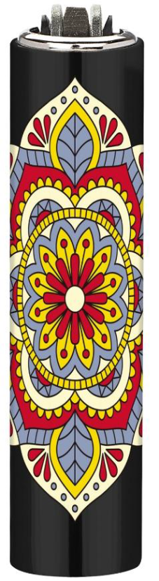 1ks CLIPPER® Metal Cover Mandala 3 1