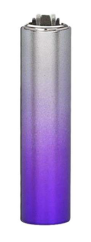CLIPPER® zapaľovač 1 ks – Purple Gradient matný | plniteľné FCP22RH Metal Cover