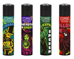 CLIPPER® zapaľovače – Enchanted Smoke (set 4 ks)