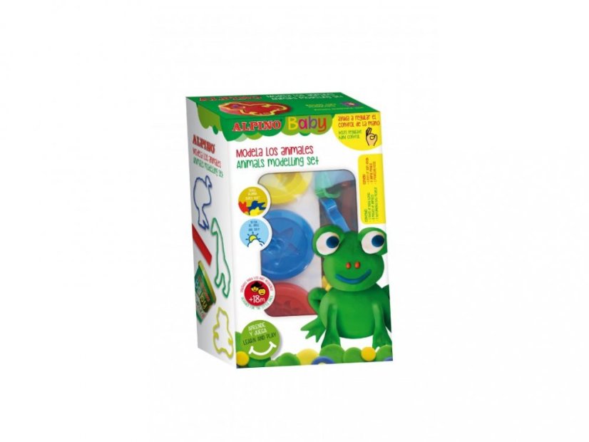 Detská modelovacia pasta Alpino Baby 3ks / 85g Detská modelovacia pasta Alpino Baby 3ks / 85g