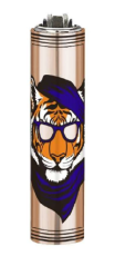 CLIPPER® zapaľovač 1 ks – Cool Animals 3 | plniteľné FCP22RH Metal Cover