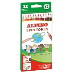 Alpino Balenie 12 far. ceruziek telových farieb