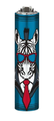 CLIPPER® zapaľovač 1 ks – Cool Animals 5 | plniteľné FCP22RH Metal Cover