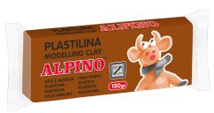 DP00007801 01 1 pastilla plastilina 150 grs. marrón