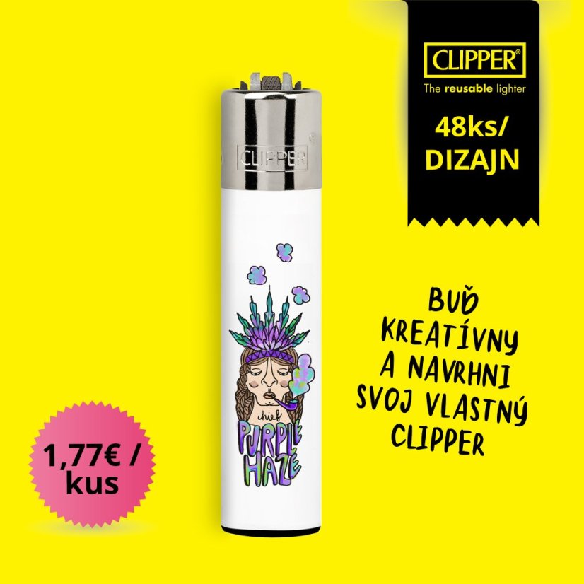 48ks CLIPPER® Vlastná Potlač