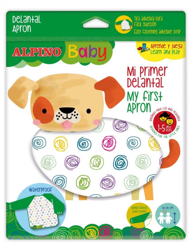 Alpino Baby zástěra pro dětské umělecké aktivity