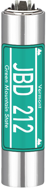 1ks CLIPPER® Metal Cover License Plates 3