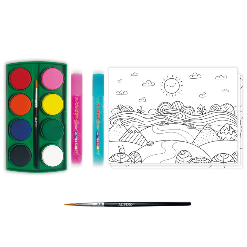 Alpino kreativní set AQUARELLE