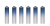 1ks CLIPPER® Metal Cover Saphire Gradient (matný)