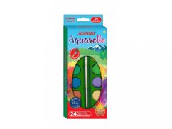 Balenie 24 farieb Aquarelle Alpino