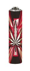 CLIPPER® zapaľovač 1 ks – Fresh Grass 1 | plniteľné FCP22RH Metal Cover
