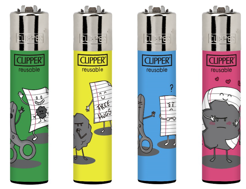 4ks CLIPPER® Rock, Paper, Scissors