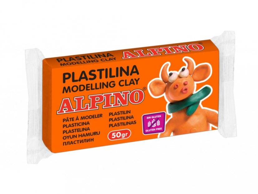 Modelovacia hmota 1ks / 50gr. oranžová