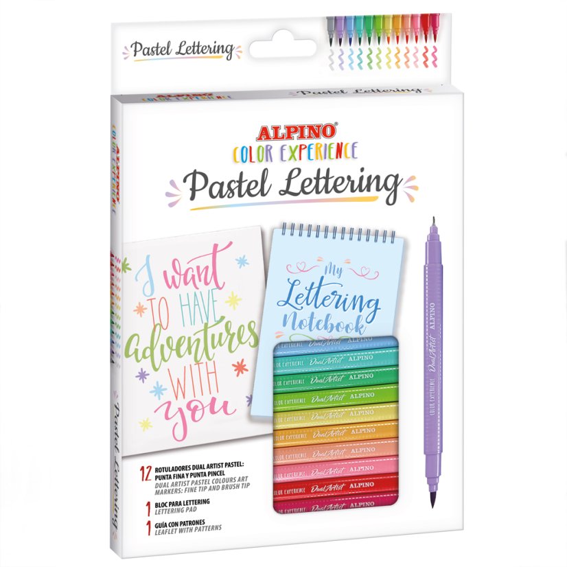 Alpino Colour Experience Pastelový set na ručné písmo