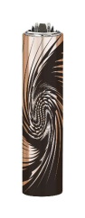 CLIPPER® zapaľovač 1 ks – Psychodellic Pattern 3 | plniteľné FCP22RH Metal Cover
