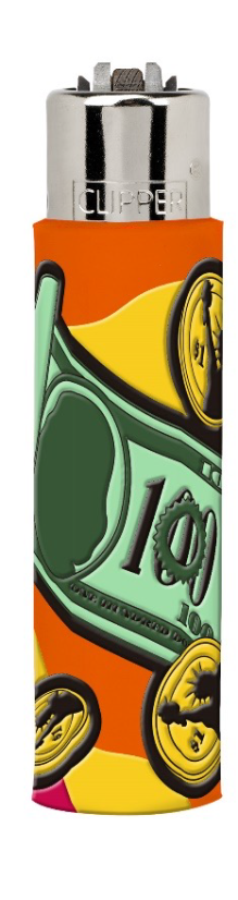 1ks CLIPPER® Pop Cover Flying Dollars 1