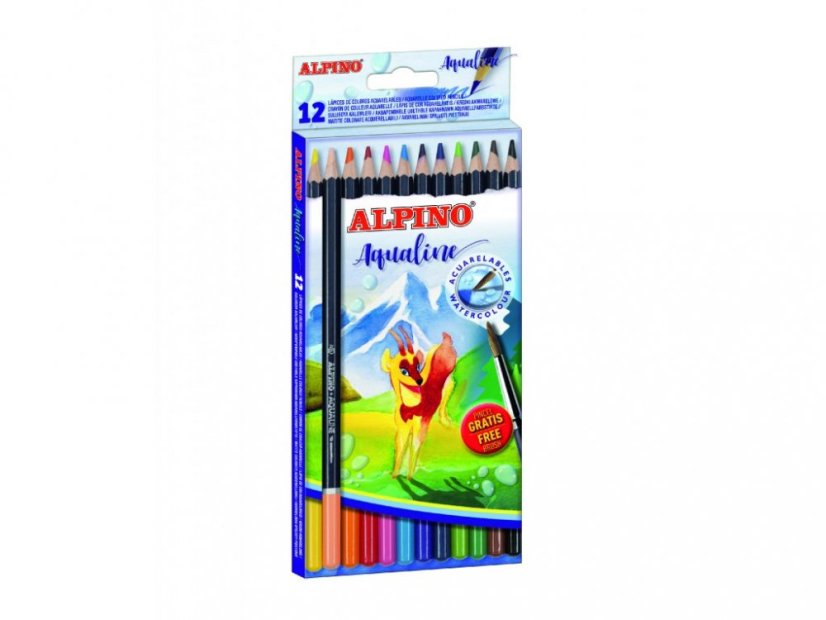 Krabica 12 ceruziek akvarel Aqualine